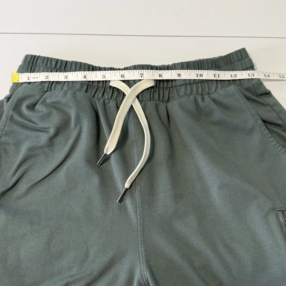 Feat Pull On Jogger Pants Women Size S Workout Dark Green Casual Comfy - Picture 10 of 11